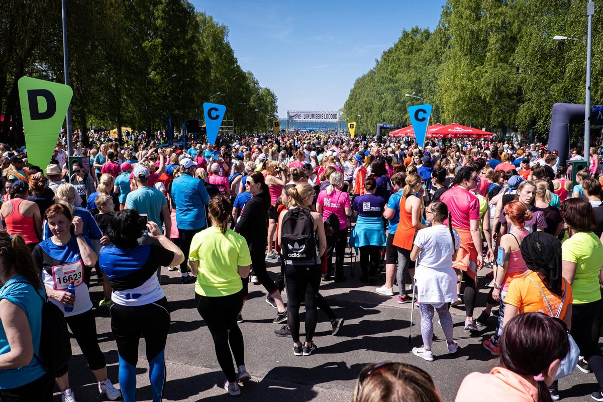 Estonia’s biggest women’s health and sport event stops generating single-use packaging waste